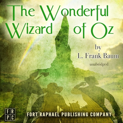 The Wonderful Wizard of Oz - Unabridged – omslag til lydbogen af L. Frank Baum