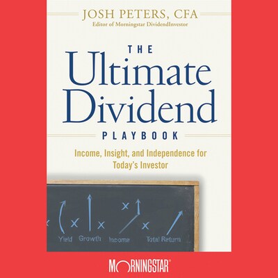 The Ultimate Dividend Playbook – omslag til lydbogen af Josh Morningstar, Inc., Peters