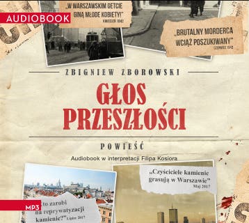 Głos przeszłości – okładka audiobooka, autor Zbigniew Zborowski