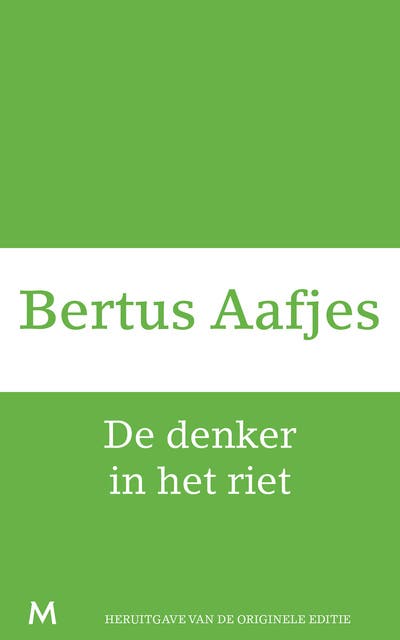 De denker in het riet – omslag van het luisterboek van Bertus Aafjes