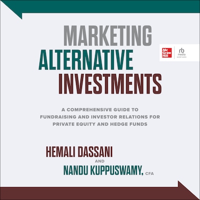 Marketing Alternative Investments – omslag til lydbogen af Hemali Dassani, Nanda Kuppuswamy