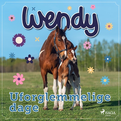Wendy – Uforglemmelige dage – omslag til lydbogen af Lene Fabricius Christensen