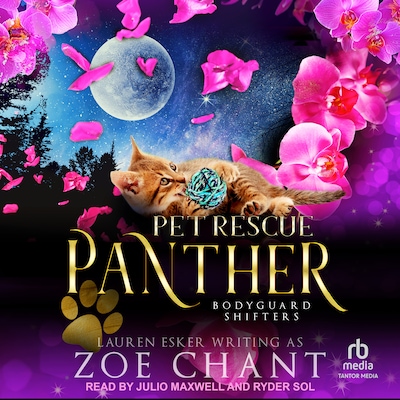 Pet Rescue Panther – omslag til lydbogen af Lauren Esker, Zoe Chant