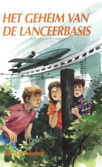 Het geheim van de lanceerbasis – omslag van het luisterboek van Joh. G. Veenhof