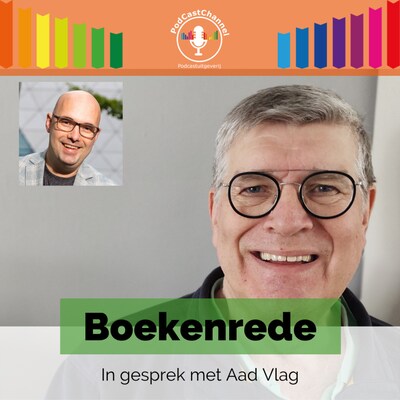 In gesprek met Aad Vlag – omslag van het luisterboek van Marc de Groot, Aad Vlag
