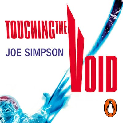 Touching The Void – omslag til lydbogen af Joe Simpson