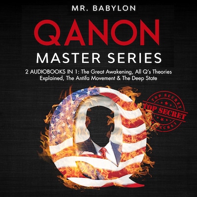 QAnon Master Series – omslag til lydbogen af Mr.Babylon