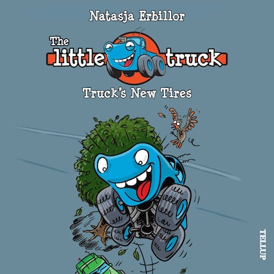 The Little Truck #2: Truck’s New Tires – omslag til lydbogen af Natasja Erbillor