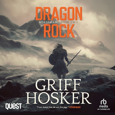 Dragon Rock – omslag til lydbogen af Griff Hosker