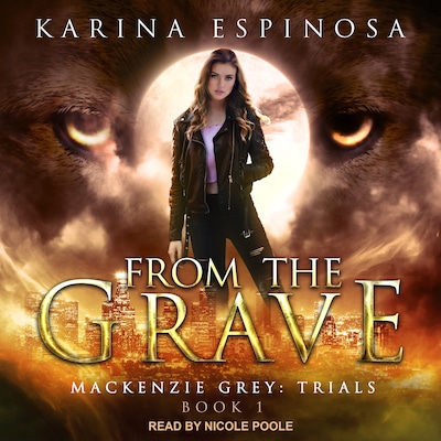 From The Grave – omslag til lydbogen af Karina Espinosa