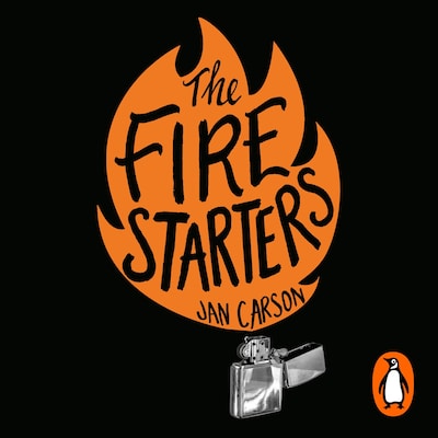 The Fire Starters – omslag til lydbogen af Jan Carson