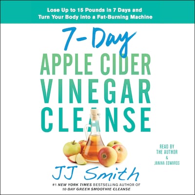 7-Day Apple Cider Vinegar Cleanse – omslag til lydbogen af JJ Smith
