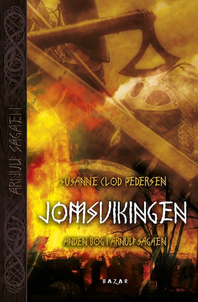 Jomsvikingen – omslag til lydbogen af Susanne Clod Pedersen