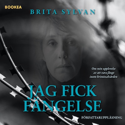Jag fick fängelse – omslag till ljudboken av Brita Sylvan