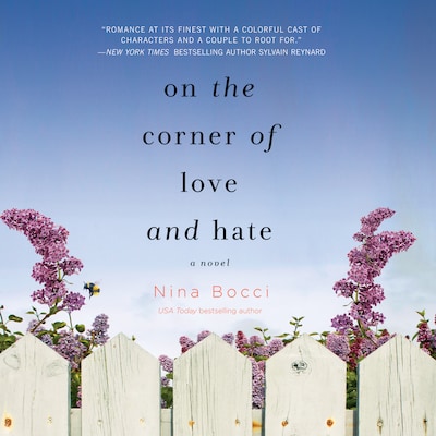 On the Corner of Love and Hate – omslag til lydbogen af Nina Bocci