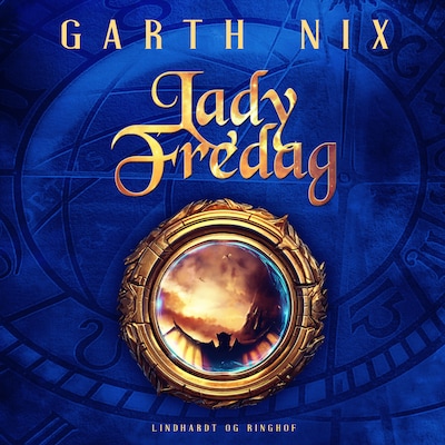 Lady Fredag – omslag til lydbogen af Garth Nix