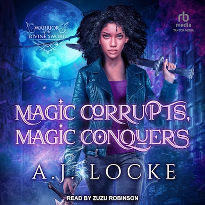 Magic Corrupts, Magic Conquers – omslag til lydbogen af A.J. Locke