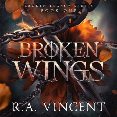 Broken Wings – omslag til lydbogen af R.A. Vincent