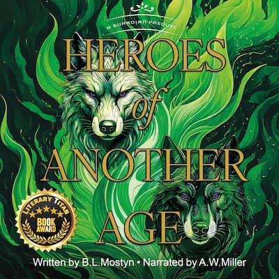 Heroes of Another Age – omslag til lydbogen af B.L. Mostyn