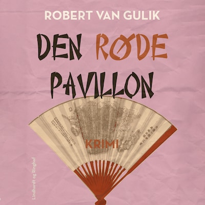 Den røde pavillon – omslag til lydbogen af Robert van Gulik