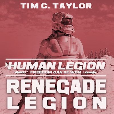 Renegade Legion – omslag til lydbogen af Tim C. Taylor