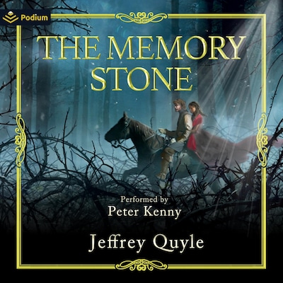 The Memory Stone – omslag til lydbogen af Jeffrey Quyle