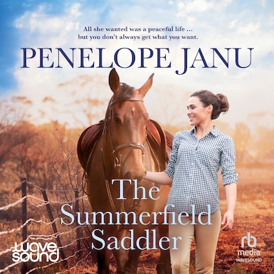 The Summerfield Saddler – omslag til lydbogen af Penelope Janu