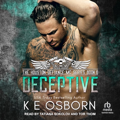 Deceptive – omslag til lydbogen af K E Osborn
