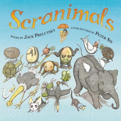 Scranimals – omslag til lydbogen af Jack Prelutsky