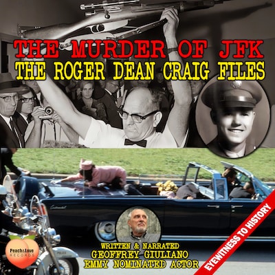 The Murder Of JFK – omslag til lydbogen af Geoffrey Giuliano