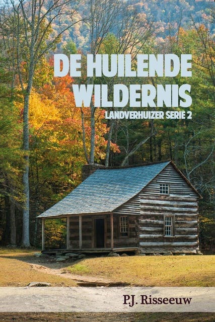 De huilende wildernis – omslag van het luisterboek van P J. Risseeuw