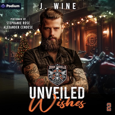 Unveiled Wishes – omslag til lydbogen af J. Wine