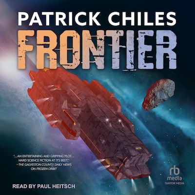 Frontier – omslag til lydbogen af Patrick Chiles