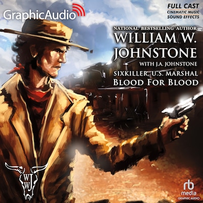 Blood For Blood [Dramatized Adaptation] – omslag til lydbogen af William W. Johnstone
