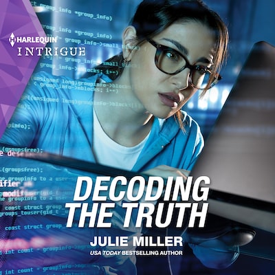 Decoding the Truth – omslag til lydbogen af Julie Miller