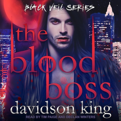 The Blood Boss – omslag til lydbogen af Davidson King