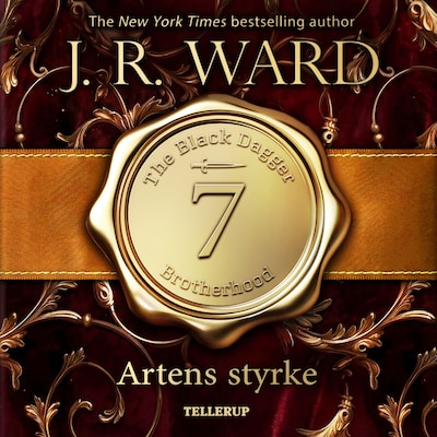 The Black Dagger Brotherhood #7: Artens styrke – omslag til lydbogen af J. R. Ward