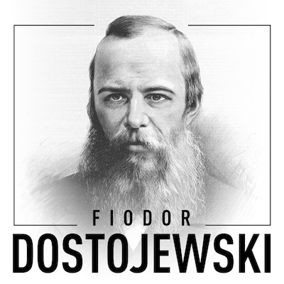 Fiodor Dostojewski. Szkic biograficzny – okładka audiobooka, autor J. Grodzieński