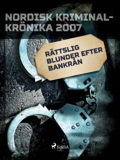Rättslig blunder efter bankrån – omslag till ljudboken av Diverse