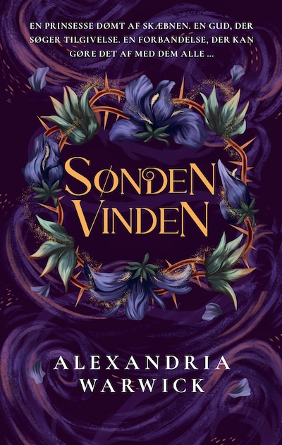 Søndenvinden – omslag til lydbogen af Alexandria Warwick