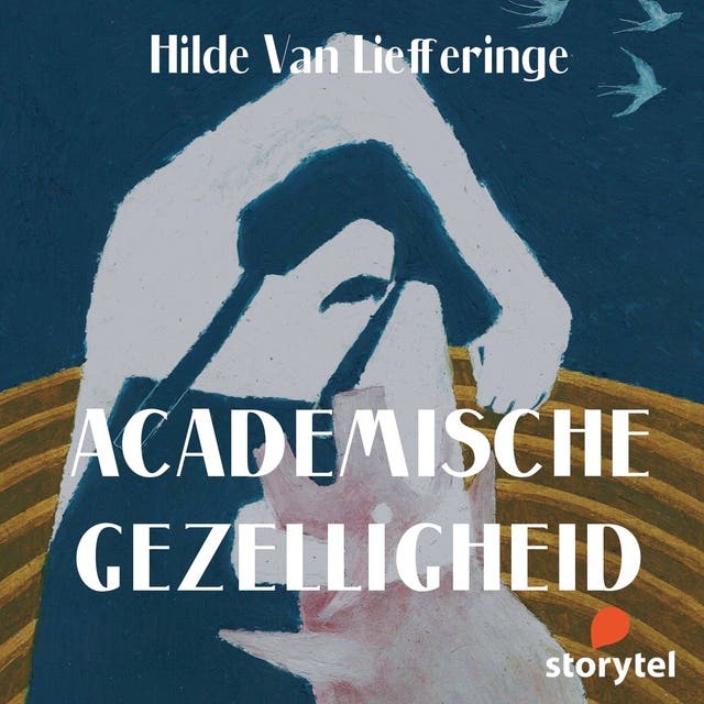 Academische gezelligheid – omslag van het luisterboek van Hilde Van Liefferinge
