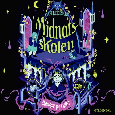 Midnatsskolen 2 – omslag til lydbogen af Maëlle Desard