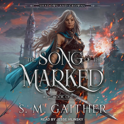 The Song of the Marked – omslag til lydbogen af S.M. Gaither