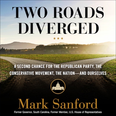Two Roads Diverged – omslag til lydbogen af Mark Sanford