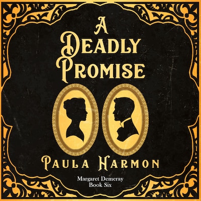 A Deadly Promise – omslag til lydbogen af Paula Harmon