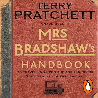 Mrs Bradshaw's Handbook – omslag til lydbogen af Terry Pratchett