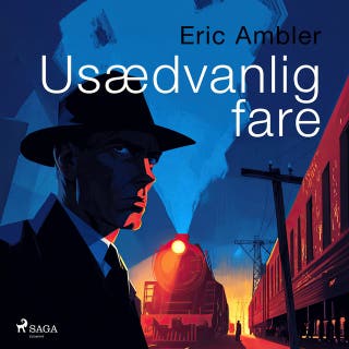Usædvanlig fare – omslag til lydbogen af Eric Ambler
