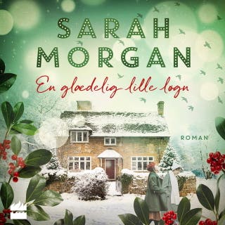 En glædelig lille løgn – omslag til lydbogen af Sarah Morgan