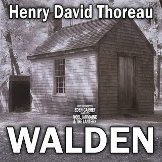 Walden – omslag till ljudboken av Henry David Thoreau, Eden Garret