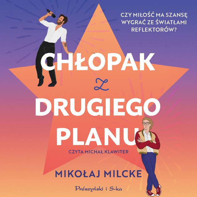 Chłopak z drugiego planu – okładka audiobooka, autor Mikołaj Milcke
